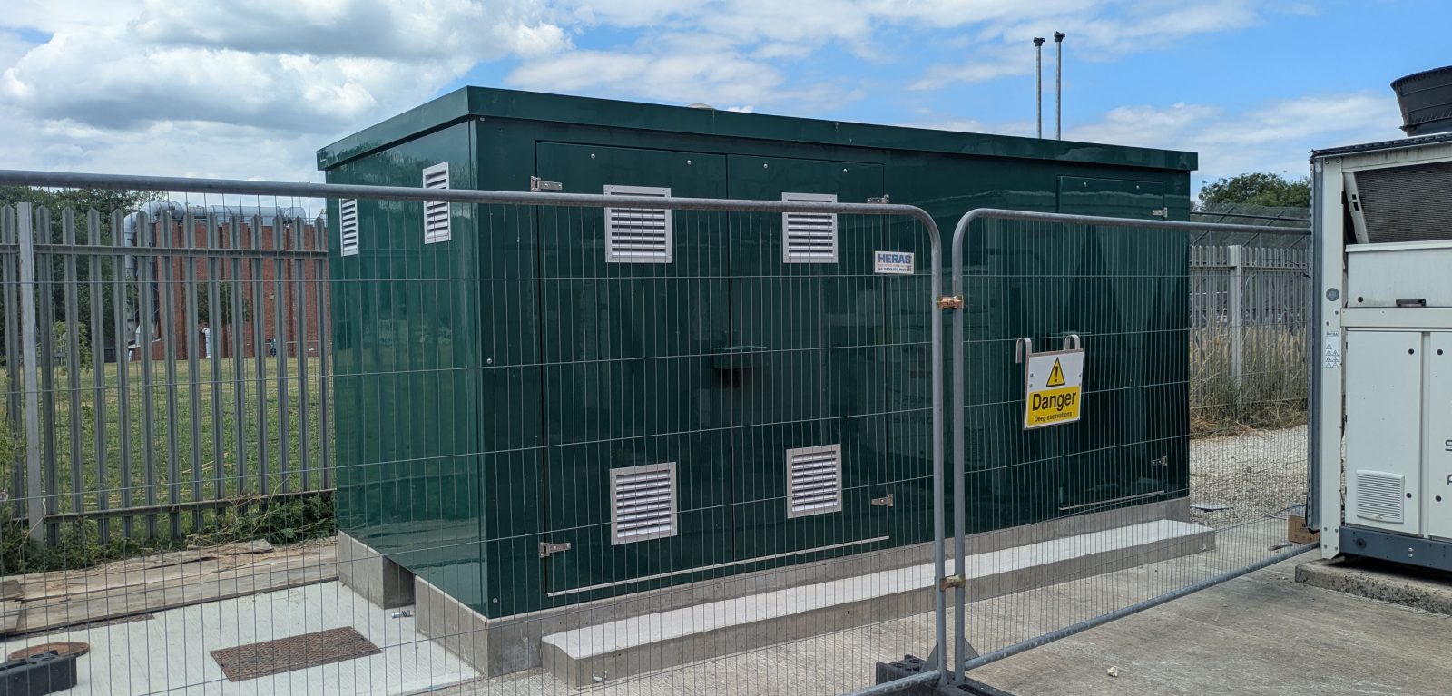 pressure reduction and metering station